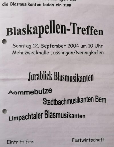 Jurablick-Blasmusikanten